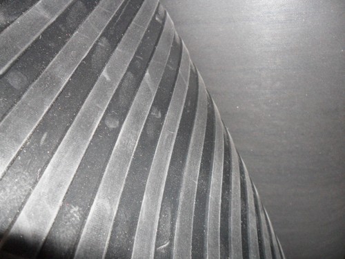 Black broad wide ribbed - black,