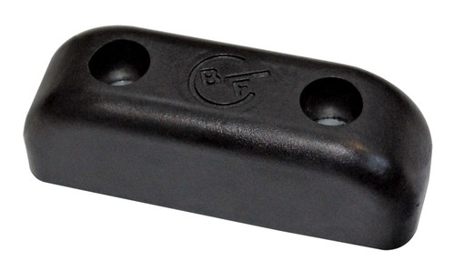 Economy rubber ramp buffer - rubber,