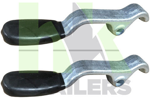 Horse trailer ramp handles - x2,