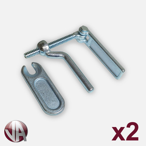 Ramp fastener hinge plate - 2,