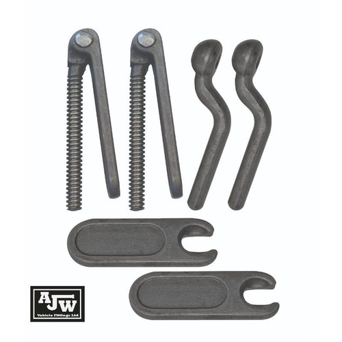 Ramp fastener hinge plate - fastener, hinge,